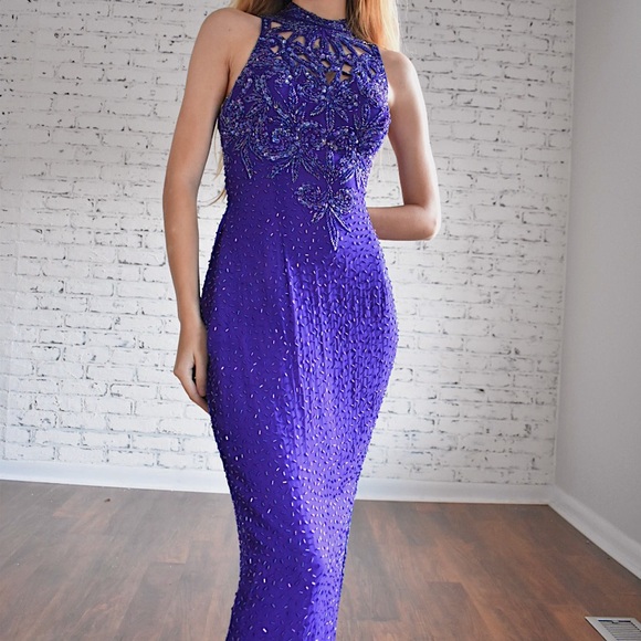 Vintage Dresses & Skirts - 💜VINTAGE💜 Alyce formal gown✨